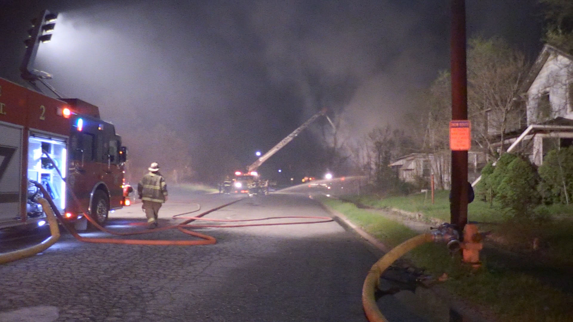 Multiple fires burn overnight in Gary